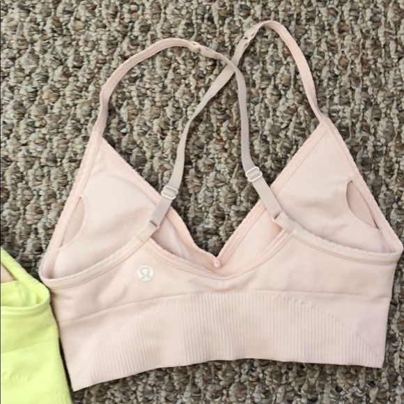 lululemon sz 4 cross back bras - Picture 4 of 5